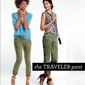 CAbi Traveler pant in Olive